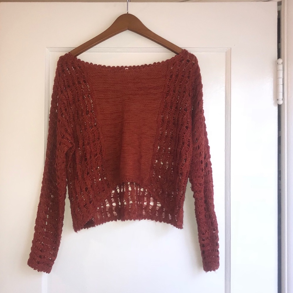 Off the shoulder sweater